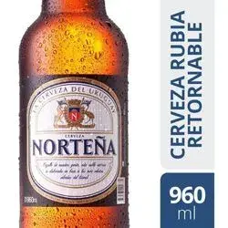 CERVEZA NORTEÑA 970 ML.