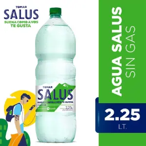 AGUA MINERAL SALUS SIN GAS 2.25 LT.